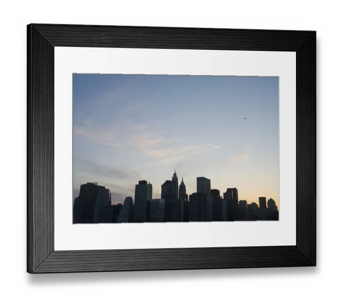 Framed Print : Skyline of Manhattan, New York City Framed Print : Skyline of Manhattan, New York City
