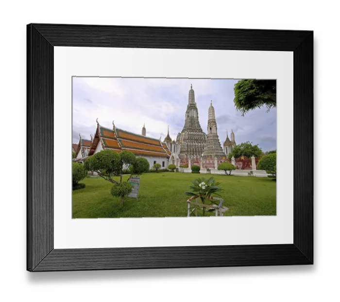 Framed Print : Wat arun temple, bangkok, thailand Framed Print : Wat arun temple, bangkok, thailand