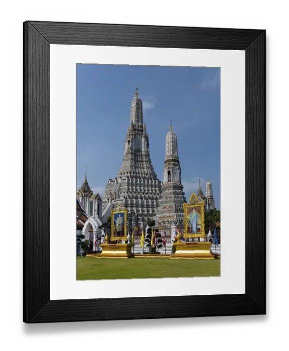 Framed Print : Wat Arun, Temple of Dawn, Phra Prang