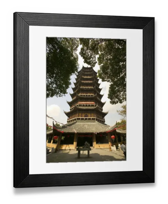 Framed Print : North Temple Pagoda, Suzhou, China, Asia Framed Print : North Temple Pagoda, Suzhou, China, Asia