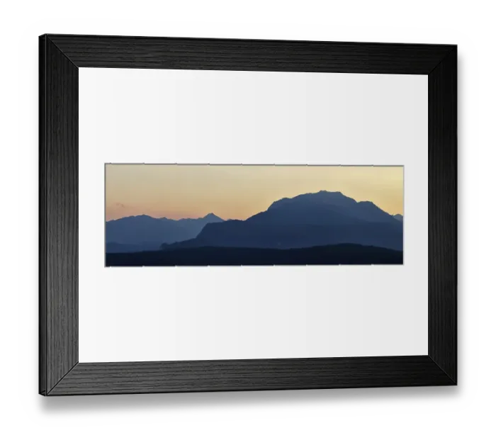 Framed Print : Dobratsch in the evening light