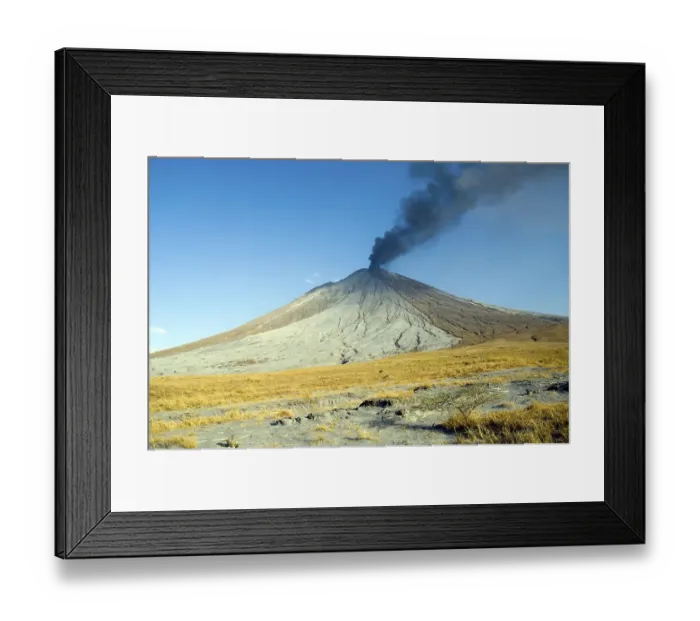 Framed Print : Eruption of Ol Doinyo Lengai volcano in 2007 Framed Print : Eruption of Ol Doinyo Lengai volcano in 2007