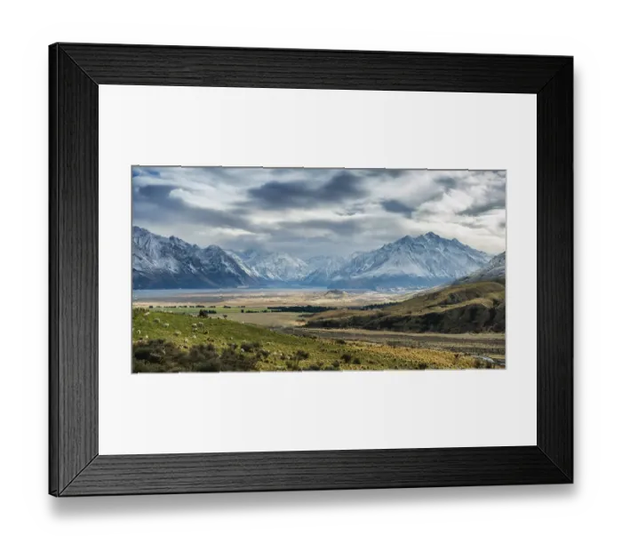 Framed Print : Mt Sunday (Edoras- Lord of the Rings location) Framed Print : Mt Sunday (Edoras- Lord of the Rings location)