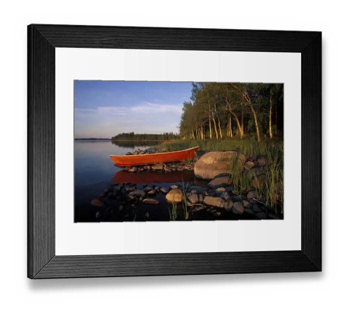 Framed Print : Lake Saimaa - Loikansaari near Savonlinna - Finland Framed Print : Lake Saimaa - Loikansaari near Savonlinna - Finland