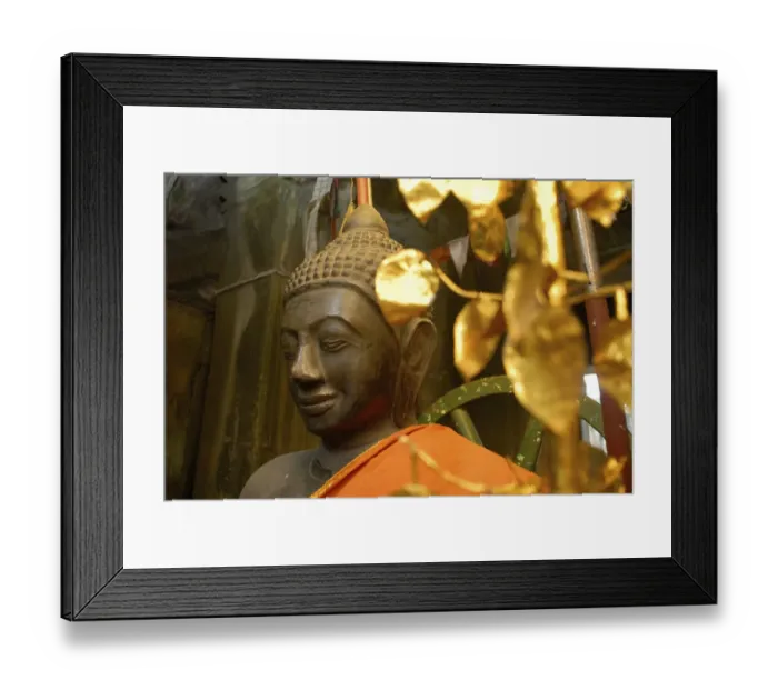 Framed Print : Buddha statue at the Grand Palace in Bangkok Framed Print : Buddha statue at the Grand Palace in Bangkok