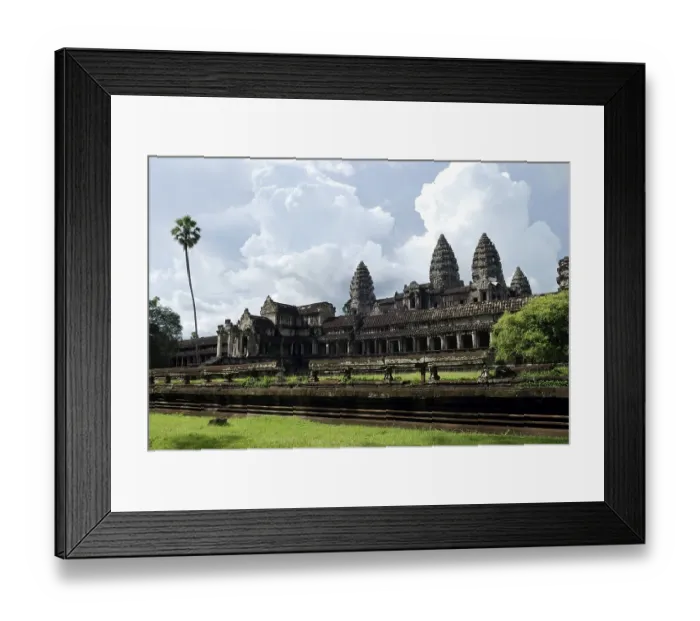 Framed Print : Angkor Wat temple, Cambodia, Asia