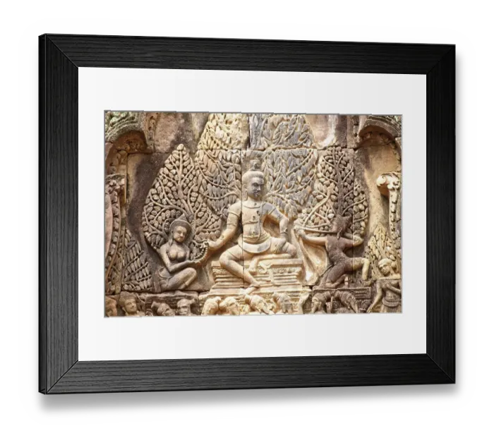 Framed Print : Banteay Srei, Angkor Wat complex Framed Print : Banteay Srei, Angkor Wat complex