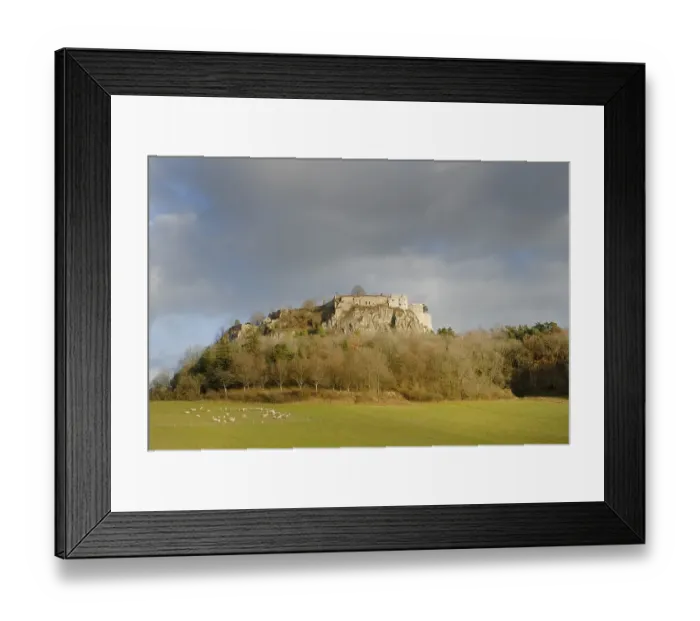 Framed Print : Volcanic rocks in the hegau area - the hohentwiel - Baden Wuerttemberg Framed Print : Volcanic rocks in the hegau area - the hohentwiel - Baden Wuerttemberg