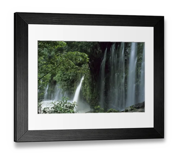 Framed Print : Mexico Michoacan Tzararacua waterfalls