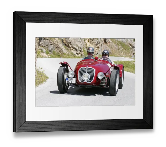Framed Print : Maserati A6 GCS, vintage car, year of construction 1947