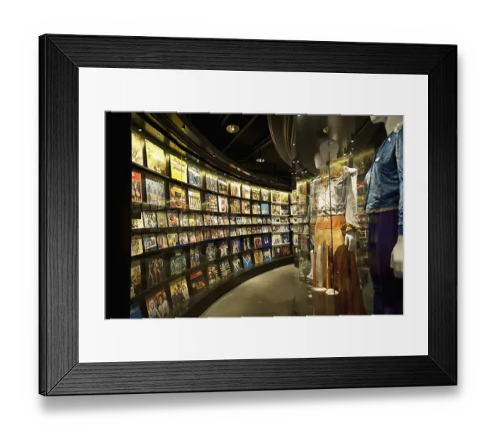 Framed Print : Collection of ABBA albums, ABBA The Museum