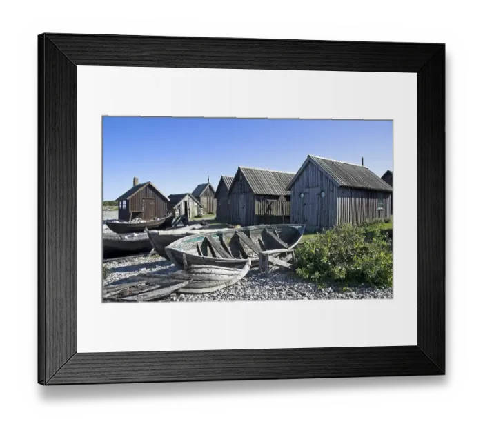 Framed Print : Fishing village Helgumannen, Island Faroe Framed Print : Fishing village Helgumannen, Island Faroe