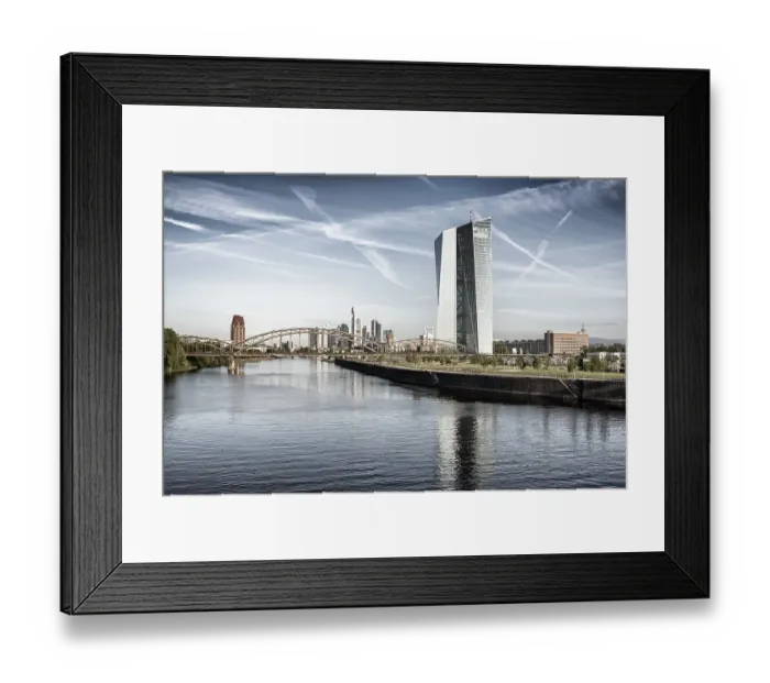 Framed Print : Seat of the European Central Bank Framed Print : Seat of the European Central Bank