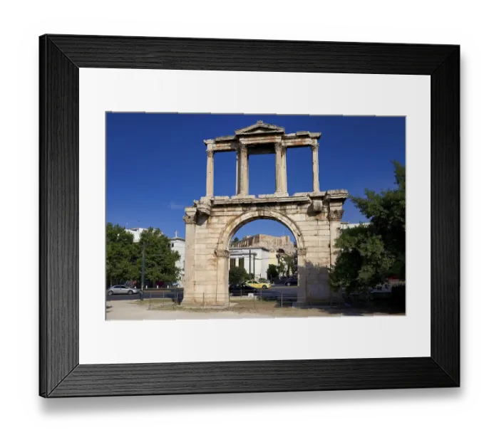 Framed Print : Athens Greece.The Hadrian's ArchAthens Greece Framed Print : Athens Greece.The Hadrian's ArchAthens Greece
