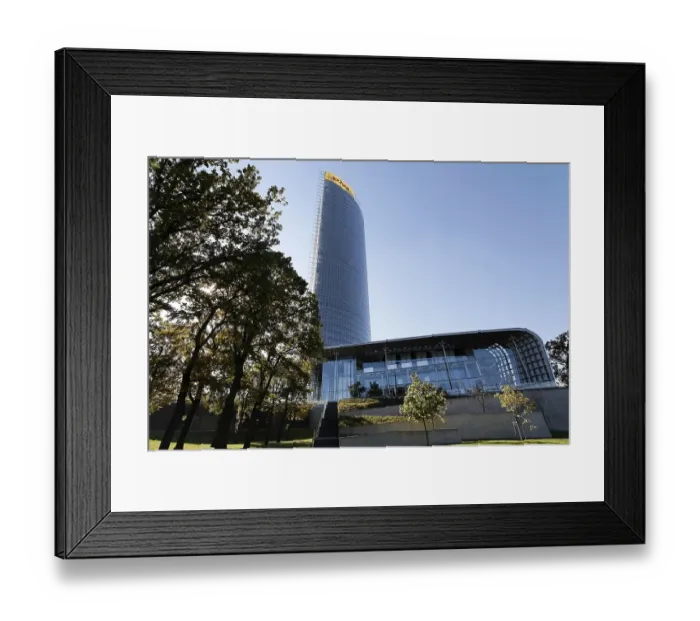 Framed Print : Post Tower, Bonn, NRW, Germany, , Europe Framed Print : Post Tower, Bonn, NRW, Germany, , Europe