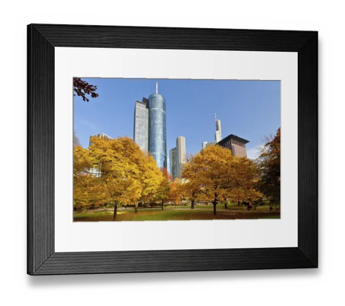 Framed Print : ECB, European Central Bank, Helaba Hessische Landesbank
