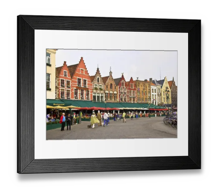 Framed Print : Citizen houses on the Great Market square Framed Print : Citizen houses on the Great Market square