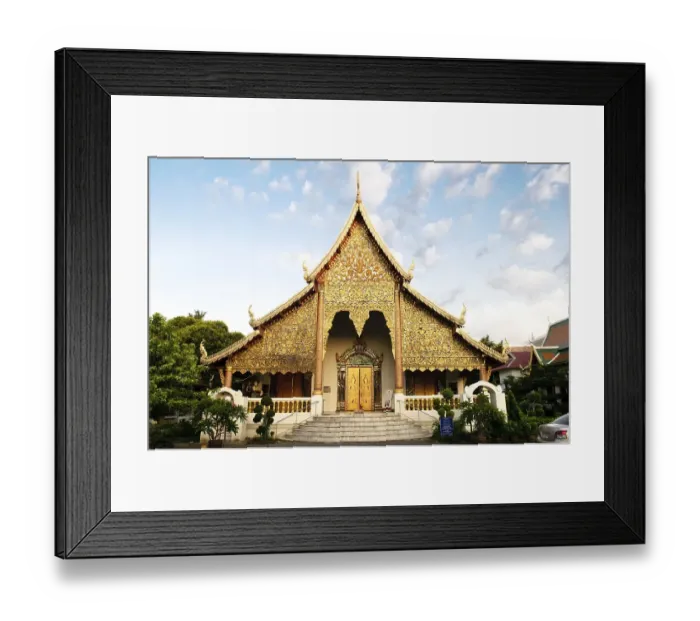 Framed Print : Entrance to Wat Chiang Man, Chiang Mai Framed Print : Entrance to Wat Chiang Man, Chiang Mai