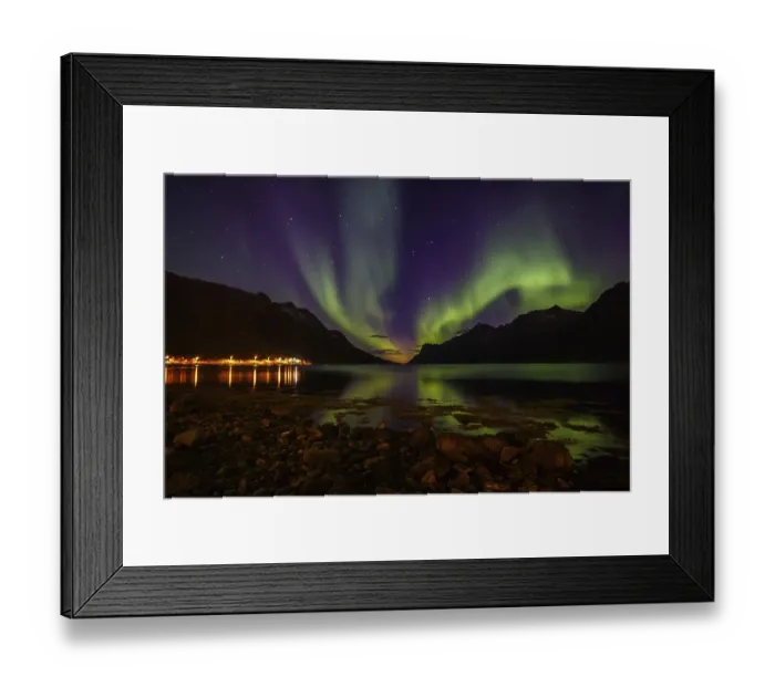 Framed Print : Nothern Lights (aurora borealis)