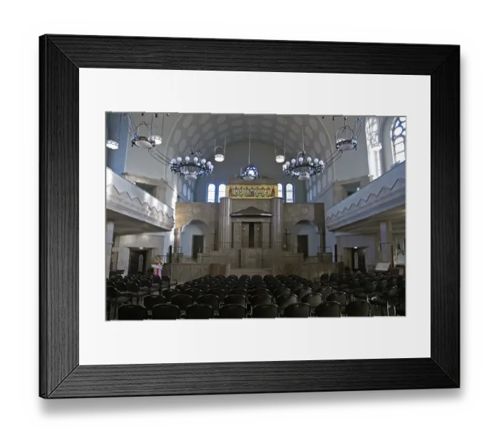Framed Print : Interior, old synagogue, Essen Framed Print : Interior, old synagogue, Essen