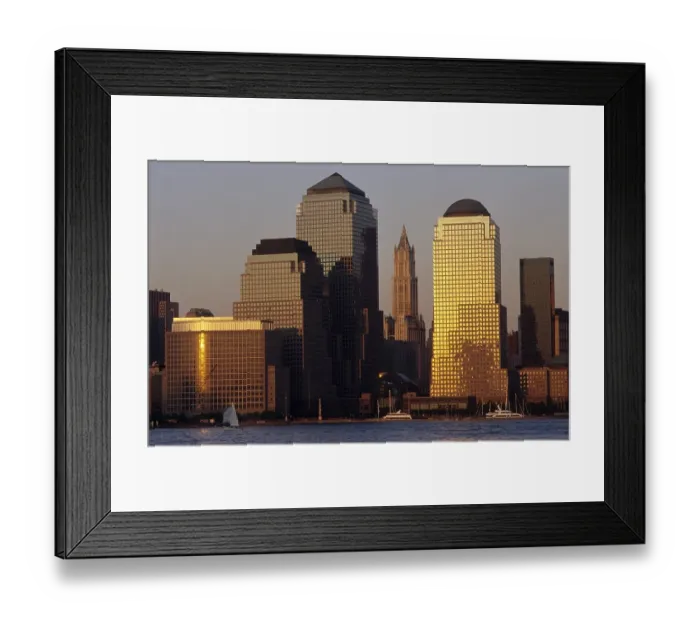 Framed Print : World Financial Center, downtown Manhattan