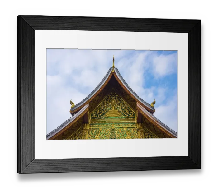 Framed Print : Buddhist temple Haw Pha Bang at the Royal Palace Framed Print : Buddhist temple Haw Pha Bang at the Royal Palace