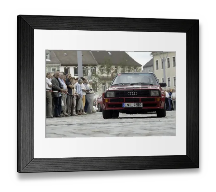 Framed Print : Old cars at a rally in Bischofswerda