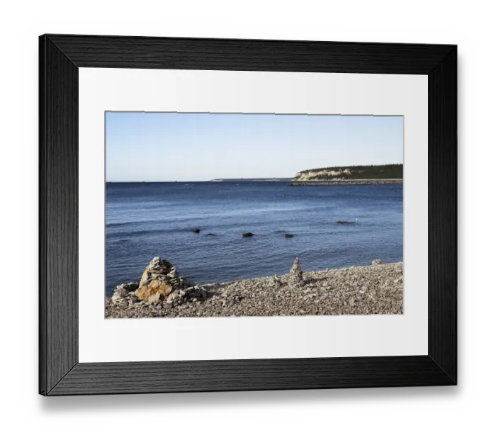 Framed Print : On the beach of Lickehamn, Gotland, Sweden, Europe Framed Print : On the beach of Lickehamn, Gotland, Sweden, Europe