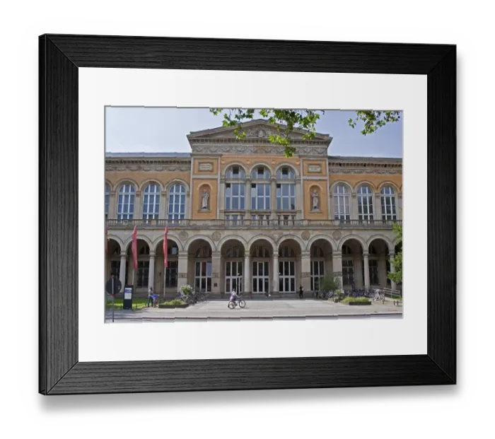 Framed Print : Universitaet der Kuenste, Berlin University of the Arts