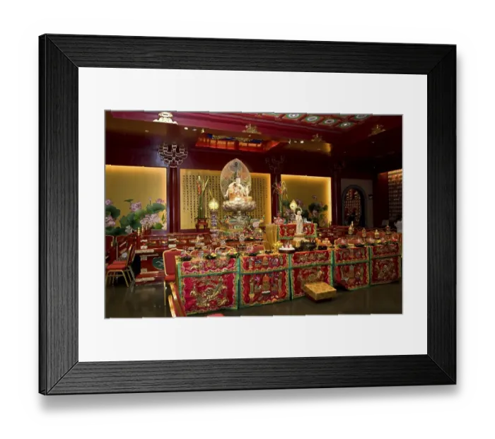 Framed Print : Buddha statue at the Kwan Im Thong Hood Cho Temple Framed Print : Buddha statue at the Kwan Im Thong Hood Cho Temple