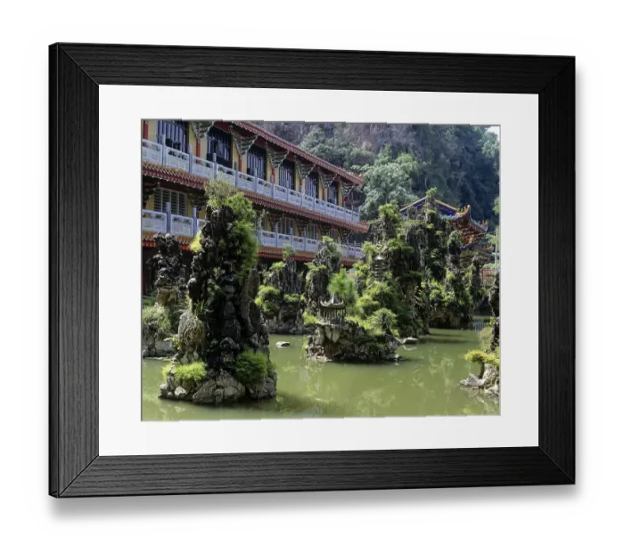 Framed Print : Sam Po Tong Temple, Gunung Rapat
