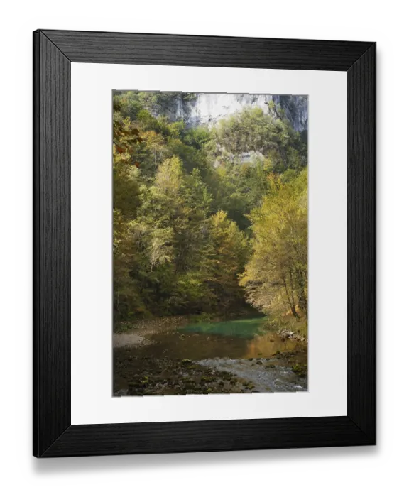 Framed Print : Kupa source, Kupa river, Risnjak National Park Framed Print : Kupa source, Kupa river, Risnjak National Park