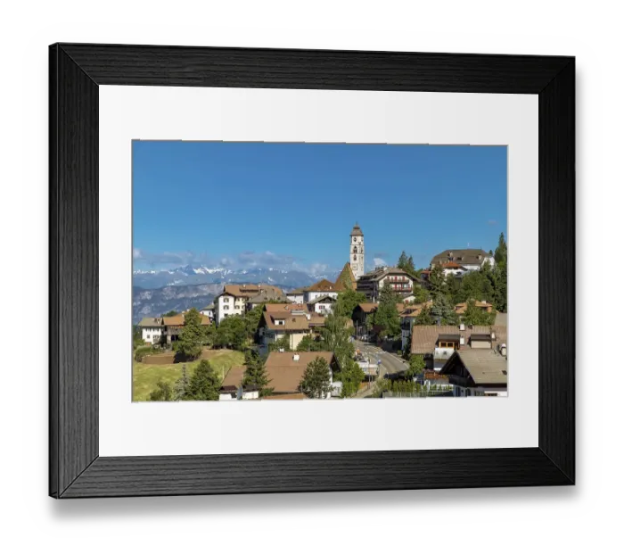 Framed Print : View over Deutschnofen, Nova Ponente Framed Print : View over Deutschnofen, Nova Ponente