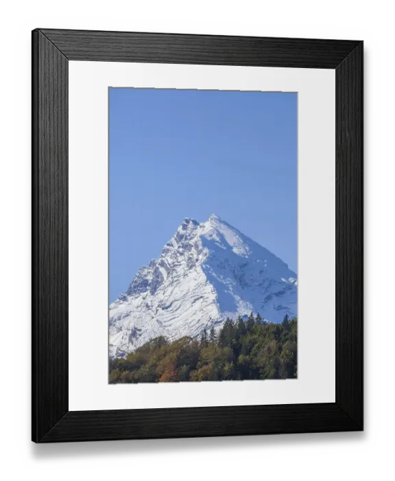 Framed Print : Watzmann in autumn, Berchtesgaden Framed Print : Watzmann in autumn, Berchtesgaden