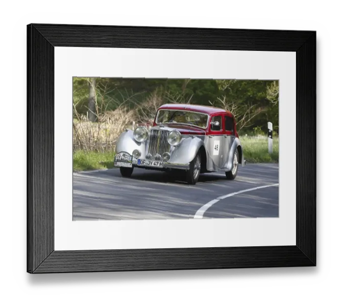 Framed Print : Jaguar MK4, year of manufacture 1947 Framed Print : Jaguar MK4, year of manufacture 1947