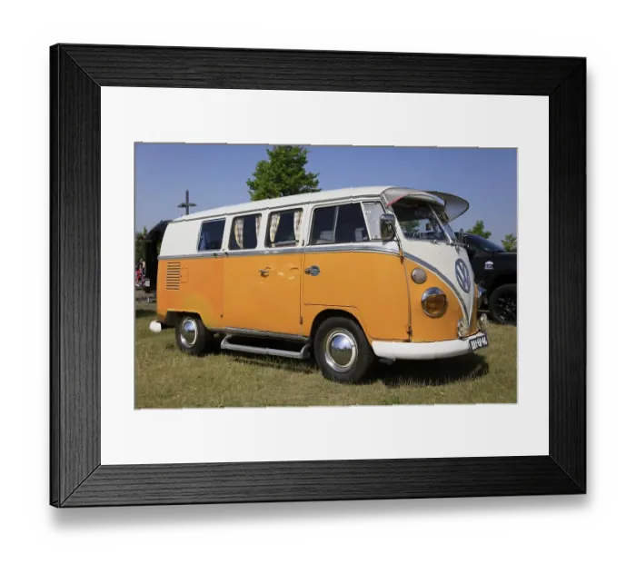 Framed Print : Volkswagen VW Transporter T1 Bulli Framed Print : Volkswagen VW Transporter T1 Bulli