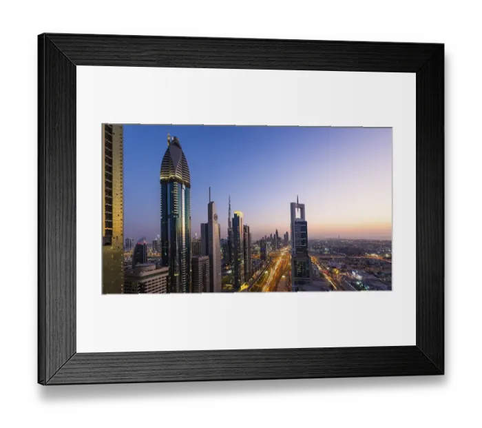 Framed Print : View of sunset from Four Points by Sheraton Framed Print : View of sunset from Four Points by Sheraton