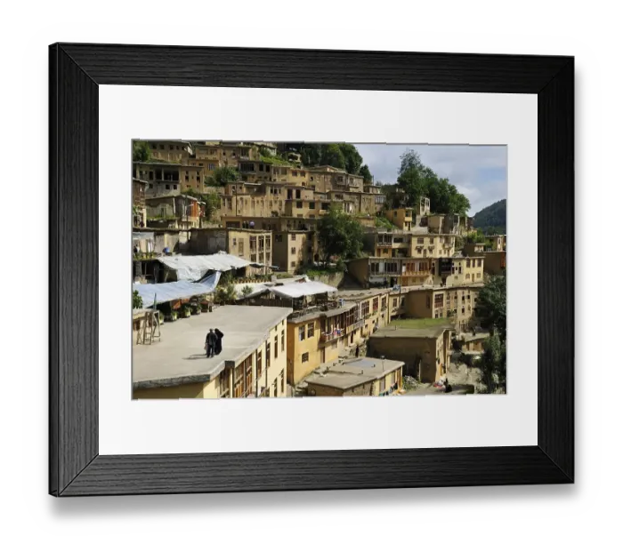 Framed Print : Mountain village of Masuleh, Gilan, Iran, Asia Framed Print : Mountain village of Masuleh, Gilan, Iran, Asia