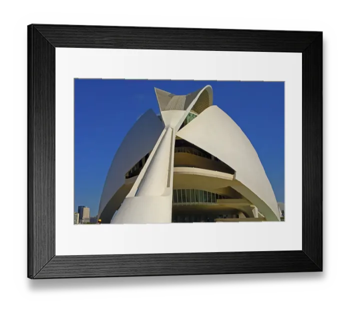 Framed Print : Palace of Arts Reina Sofia, by S Framed Print : Palace of Arts Reina Sofia, by S