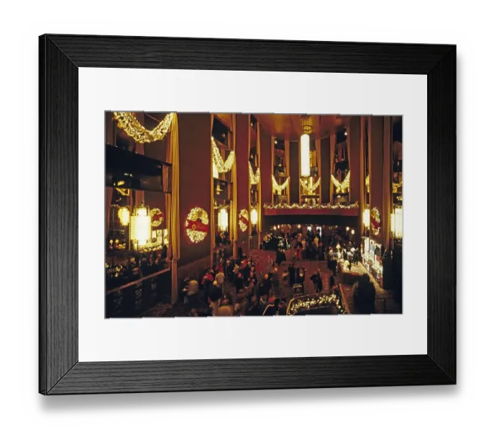 Framed Print : Foyer of the Radio City Music Hall Framed Print : Foyer of the Radio City Music Hall