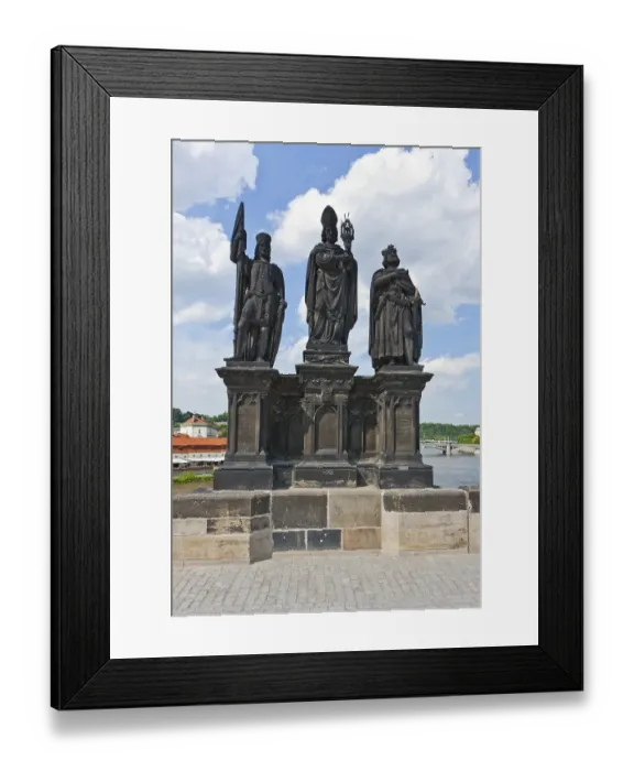 Framed Print : Statue of Saints Norbert of Xanten Framed Print : Statue of Saints Norbert of Xanten