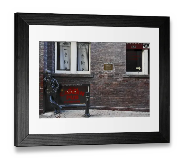 Framed Print : Cavern Pub with Wall of Fame, Liverpool, England Framed Print : Cavern Pub with Wall of Fame, Liverpool, England