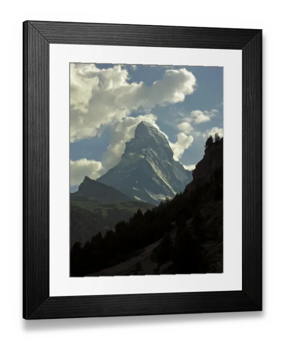 Framed Print : Matterhorn near Zermatt, Valais