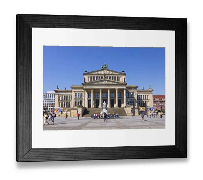 Framed Print : Concert hall, Gendarmenmarkt square Framed Print : Concert hall, Gendarmenmarkt square