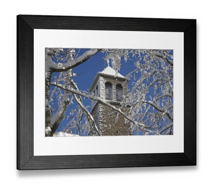 Framed Print : Church in Oberhof, Thuringian Forest Framed Print : Church in Oberhof, Thuringian Forest