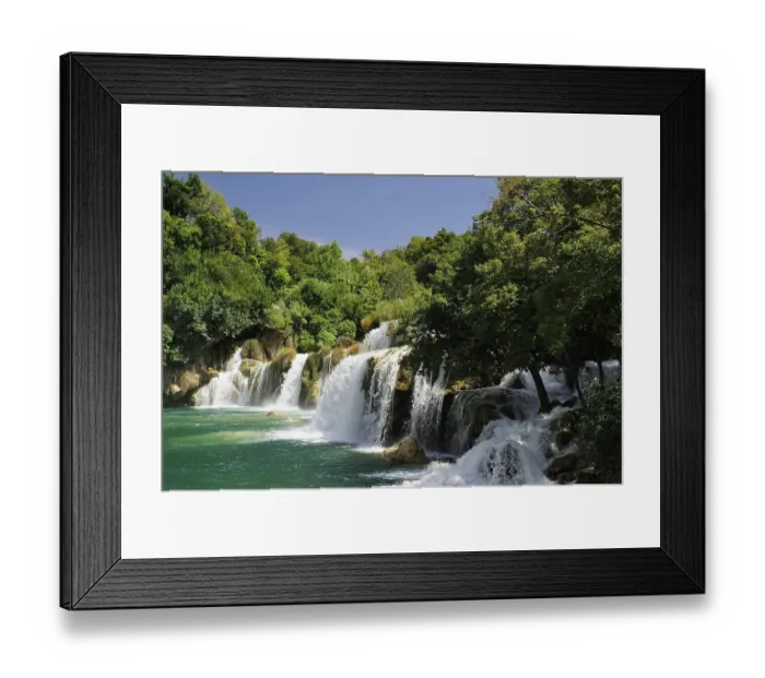 Framed Print : Skradinski Buk, waterfall, Krka National Park
