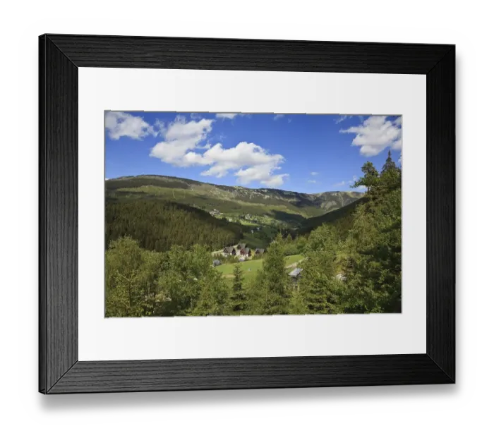 Framed Print : Landscape in the area of Spindleruv Mlyn Framed Print : Landscape in the area of Spindleruv Mlyn