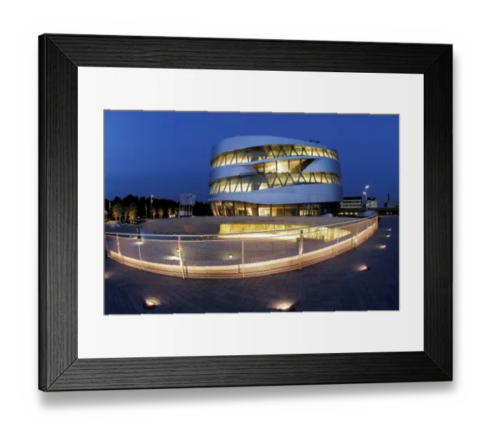 Framed Print : Mercedes Benz Museum, Stuttgart Framed Print : Mercedes Benz Museum, Stuttgart