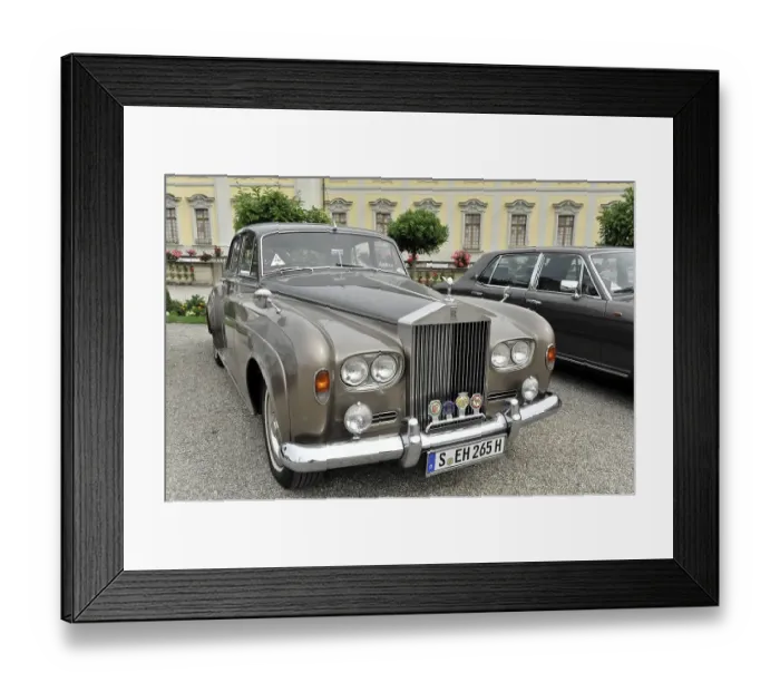 Framed Print : Rolls-Royce Silver Cloud, vintage car