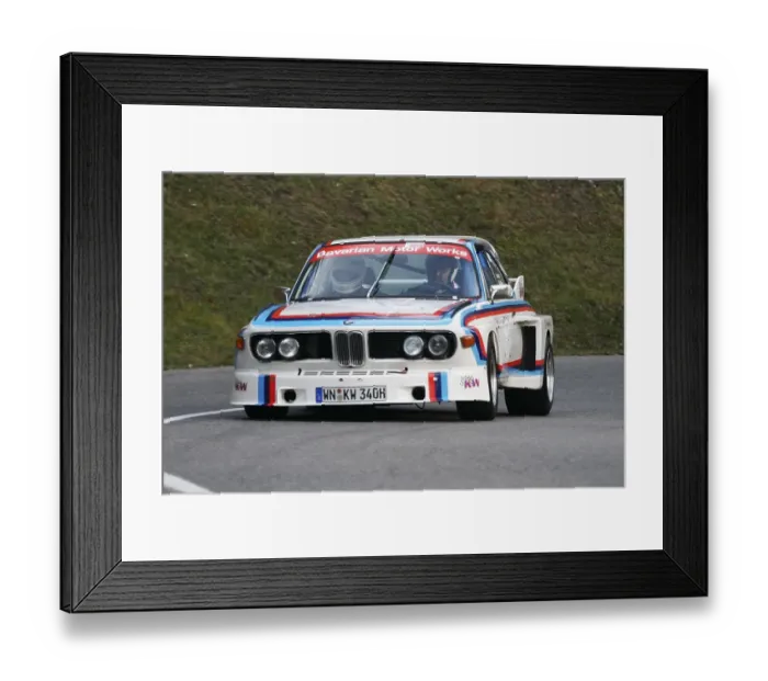 Framed Print : BMW 3, 5 CSL Alpina, built 1972